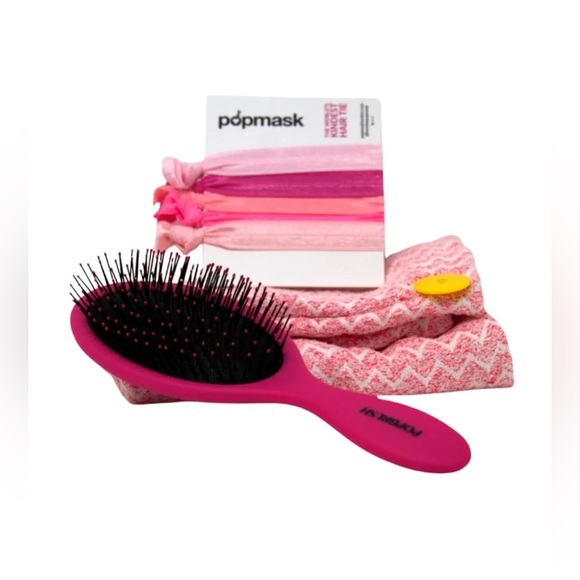 Popmask Ultimate Hair Set Love Your Hair - Pink Brand New - Picture 2 of 3